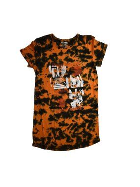 Halloween Michael Myers One Good Scare Tie-Dye Juniors T-Shirt Dress New XS-XL